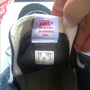 Vans Classic Black Skate Shoes